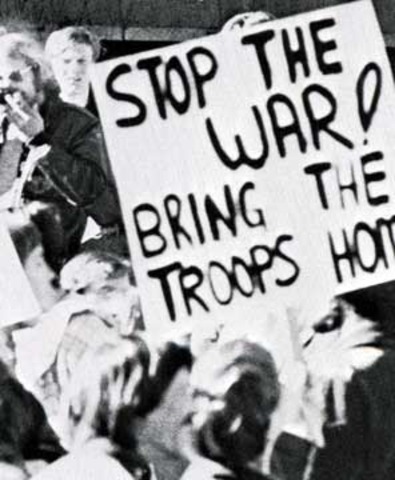 Peaceful Demenstration Against Vietnam War