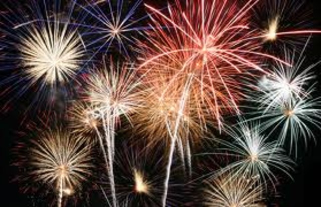 watched my first firework show