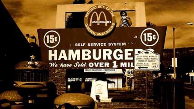 Mcdonalds Opens Up In San Bernardino, California