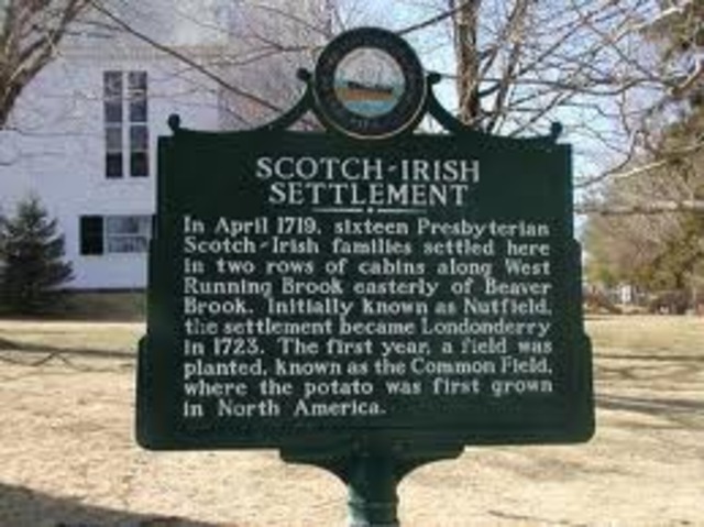 First Scotch-Irish Immigrants Arrive
