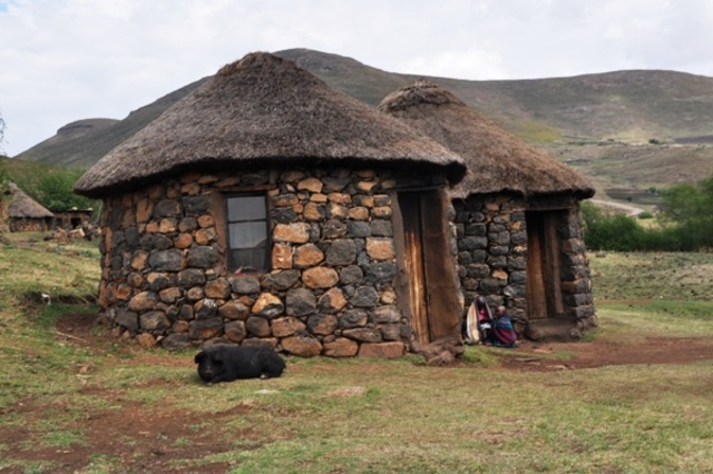 casas circulares de piedra