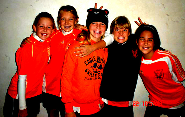 Started playing travel soccer.