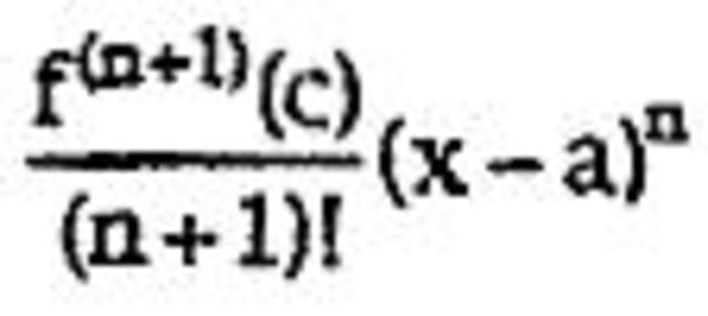LaGrange Error Bound