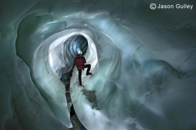 They reach the Khumbu Glacier.