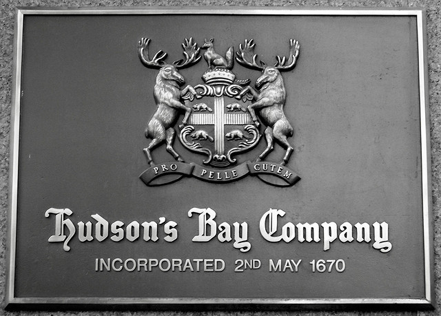 The Hudson's Bay Company (HBC) was founded