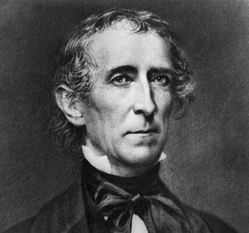 Tenth President : John Tyler 1841-1845