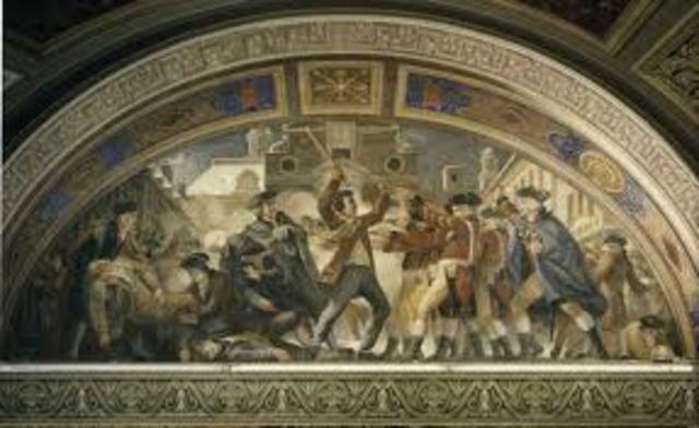 The Boston Massacre.