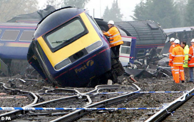 Rail Crashes in UK