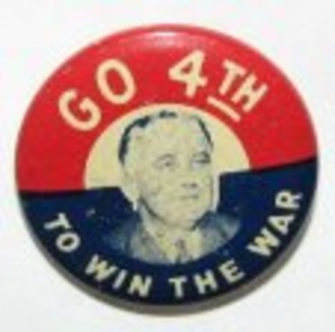 FDR Elected a 4th time