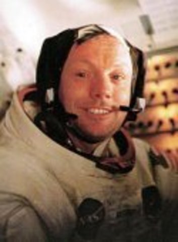 First human on moon, Neil Armstrong
