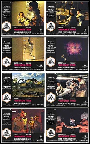 The best selling book Andromeda Strain is made into a movie by Universal Studios