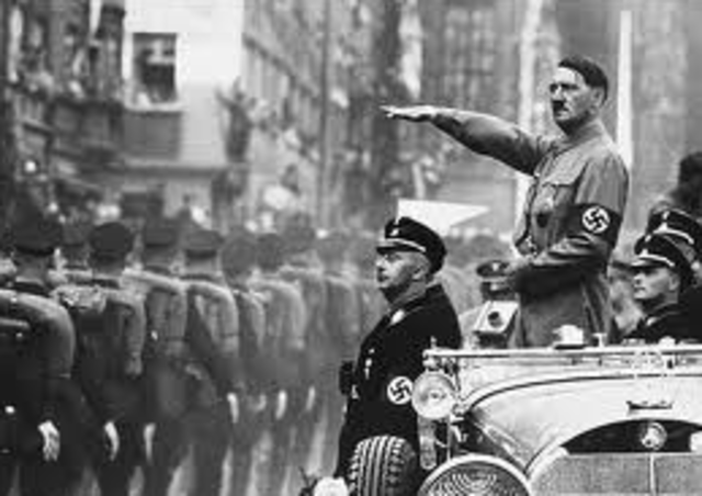 Hitler declares himself Führer