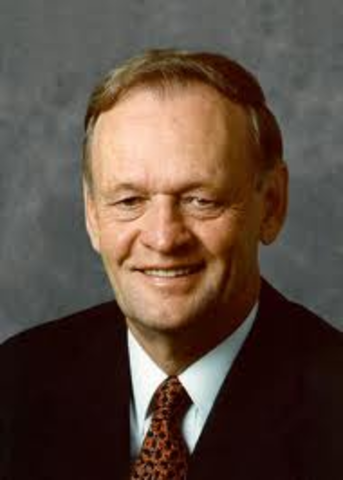 Jean Chretien became Minister of State for Finance.