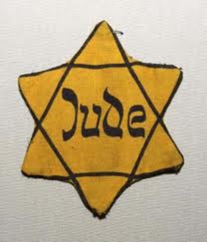 Hitler implementied the Jewish badge