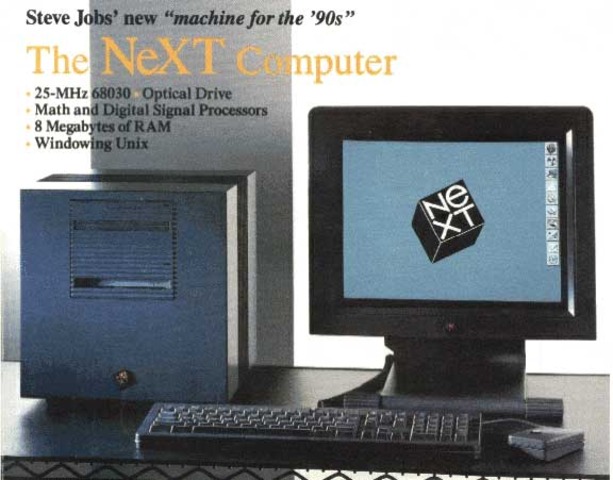 JOBS CREA NEXT COMPUTER INC