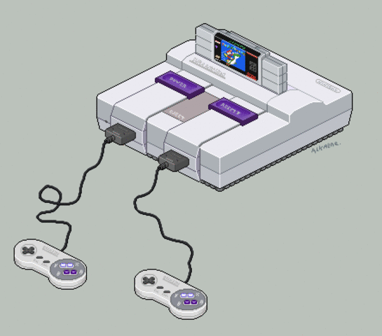 Nintendo introduces SNES