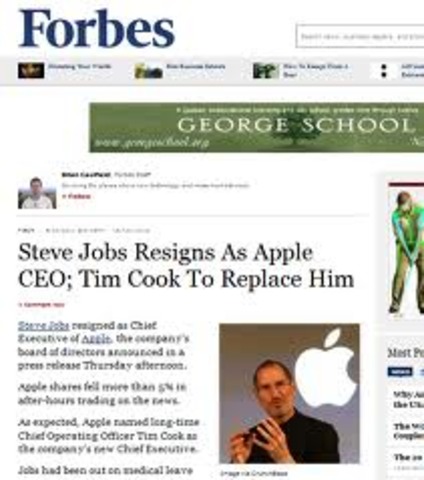 JOBS RENUNCIA A APPLE