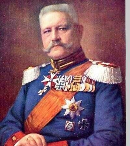 Paul Von Hindenburg Dies
