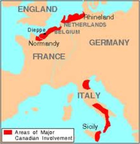 raid on French port of Dieppe by Canadian and other Allied forces