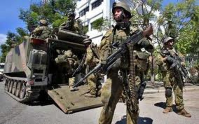 Australian Troops go to East Timor for peacekeeping