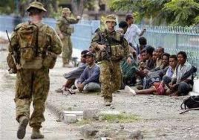 Australian troops go to East Timor for peacekeeping op