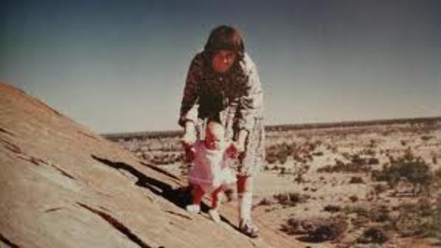 Azaria Chamberlain taken by a dingo at Uluru