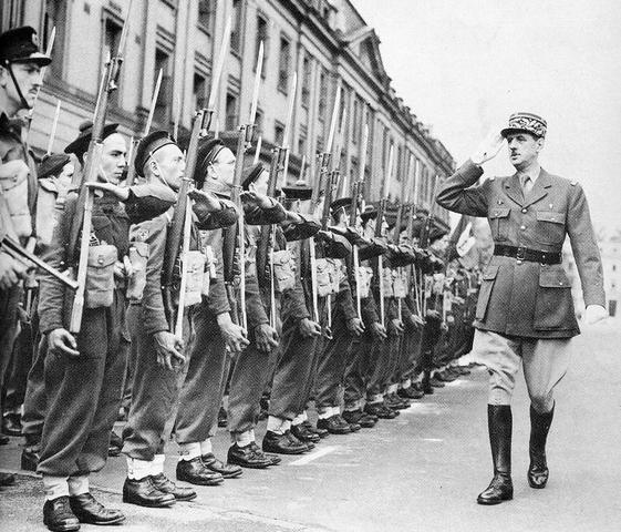 Formation of the "Free French"