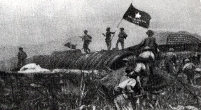 Battle of Dien Bien Phu, France surrenders to Ho Chi Minh