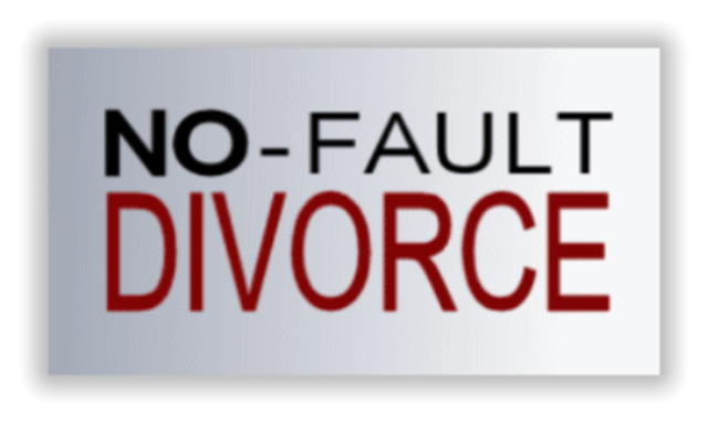 California: "no fault" divorce law