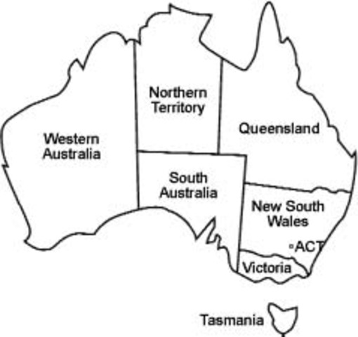 6 Australian Colonies