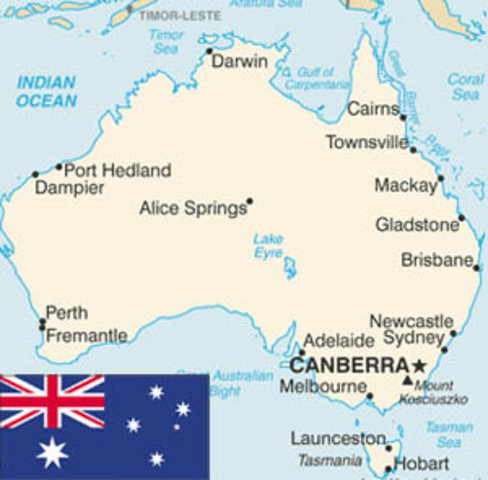 Britain Discovers All of Australia