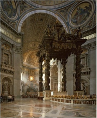 Baldacchino for St. Peters
