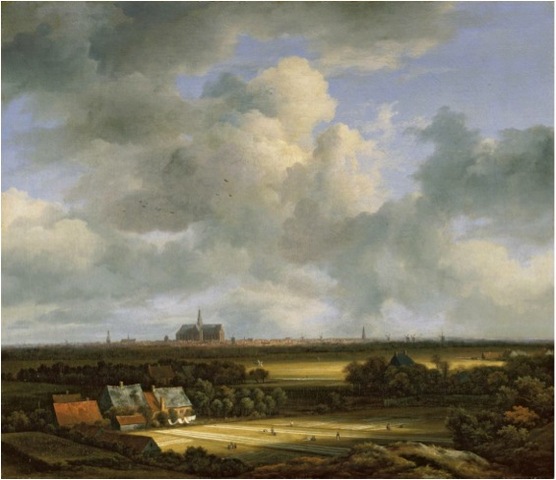 View of Haarlem from the Dunes at Overveen