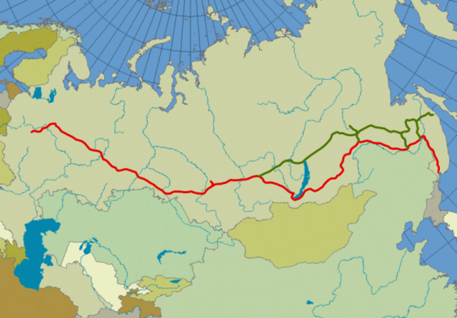 Tran- Siberian rail road