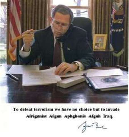 The U.S. invades Iraq