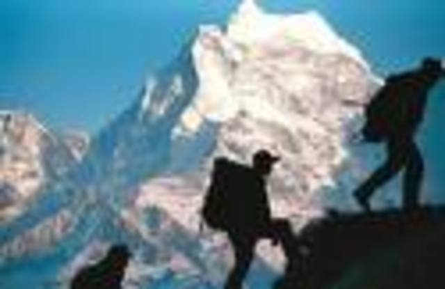 Reached 16,000 feet, Knumbu Glacier, 12 miles of ice.