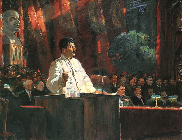 Stalin turns against members of the Communist Party