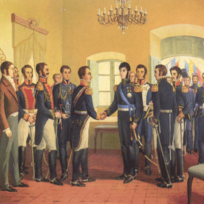 Timeline: presidentes de  nueva granada