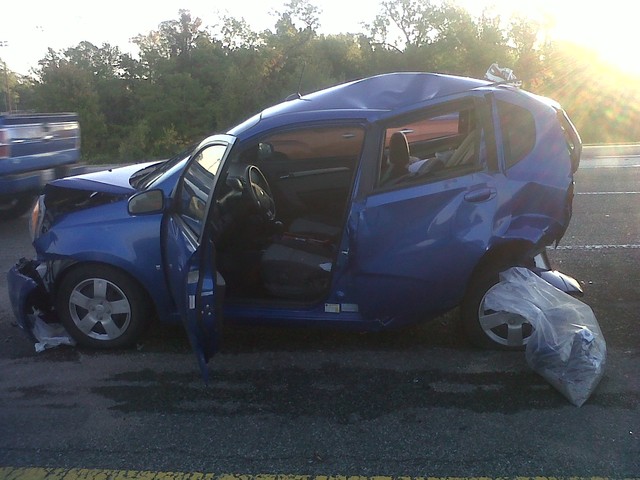 Aveo Wreck