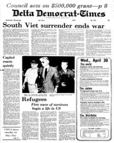 South Vietnam Surrendered