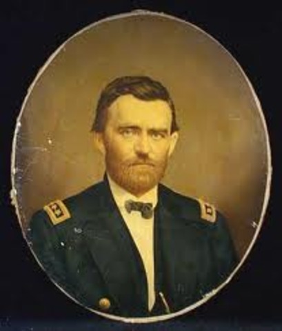 ulysses grant comes out of the military