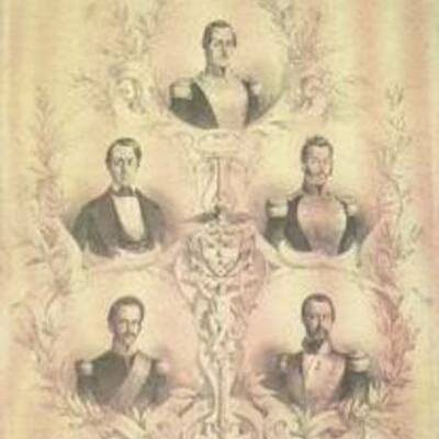 Timeline: Presidentes de la Nueva Granada