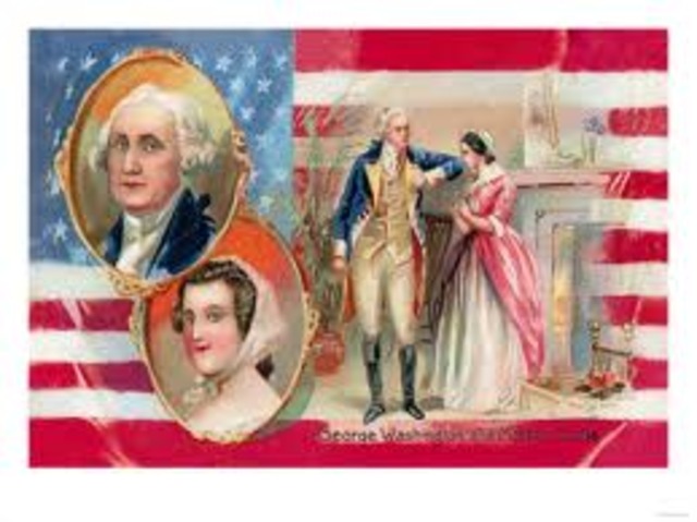 got married to Martha Dandridge Custis