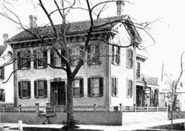 The Lincolns were forced to move from Kentucky to Perry County, Indiana in 1817, where the family “squatted” on public land to scrap out a living in a crude shelter, hunting game and farming a small plot.