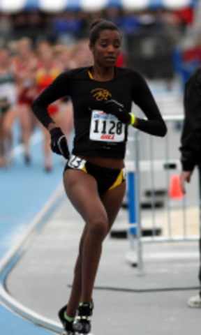 placed 12th in NCAA's for 5000 meters