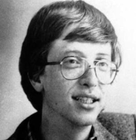 Bill Gates, se aficiona a la informática