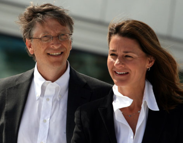 Bill Gates y su mujer son premiados
