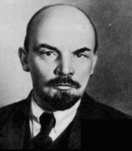 Lenin shipped by Germans to Russia
