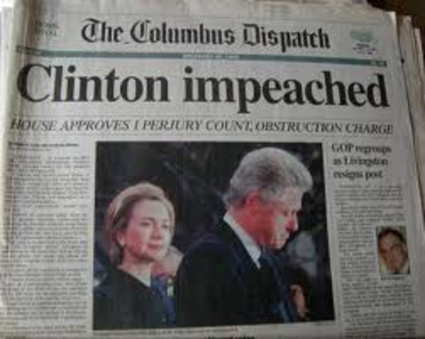 Bill Clinton impeached