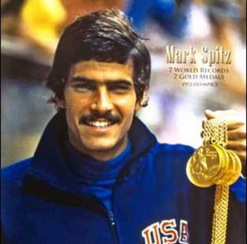 Mark Spitz wins seven gold medals
